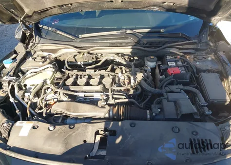 2019 Honda Civic Ex from USA, damaged, VIN JHMFC1F39KX004744